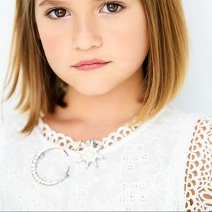 Zara Girls Lacey Blouse